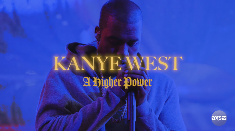 Kanye: A Higher Power Tuesday, August 31st at 12:30/11:30c & 8:30/7:30c on AXS TV NOW channel 12 on TikiLIVE.